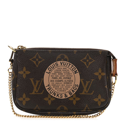 Louis Vuitton Monogram Complice Trunks and Bags Mini Pochette Accessories Beige 1 of 8