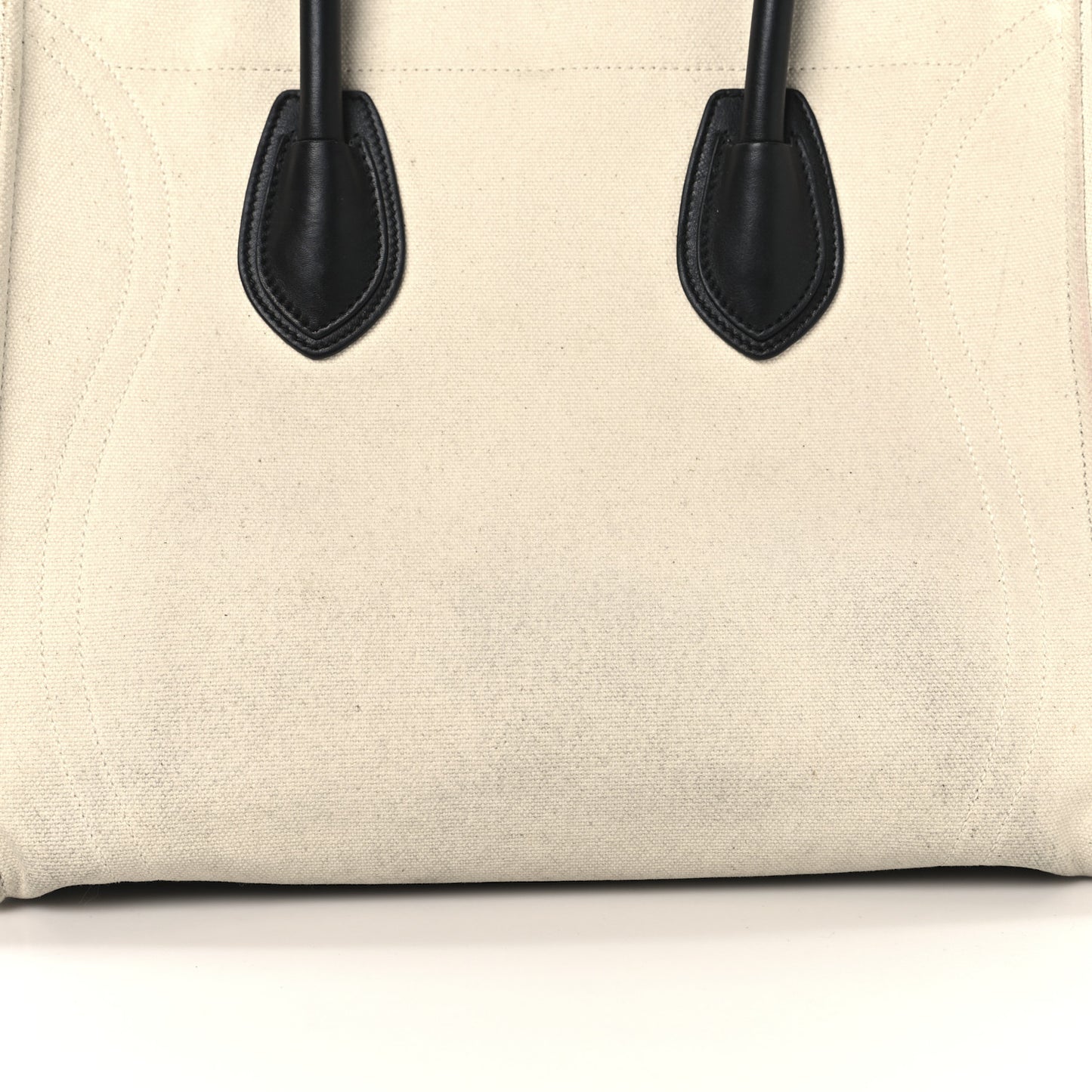 Cotton Canvas Medium Phantom Luggage White