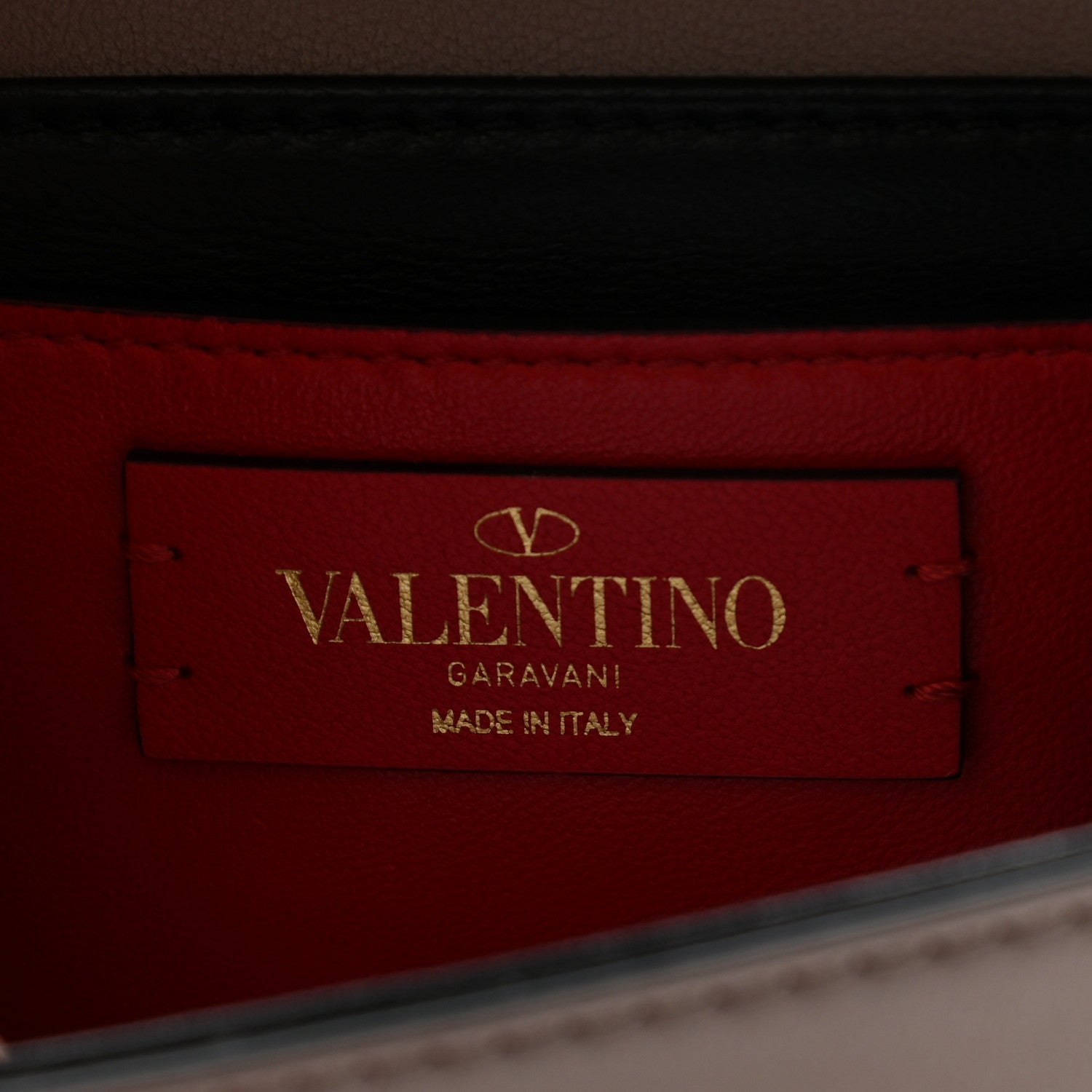 Valentino Garavani Calfskin Small Supervee Crossbody Bag Clay 8 of 9