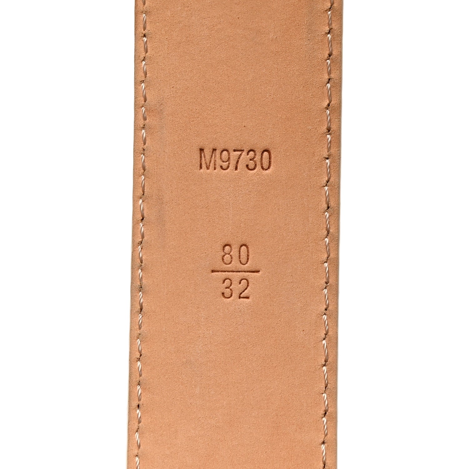 Louis Vuitton Damier Azur 30mm Tresor Belt 80 32 5 of 9