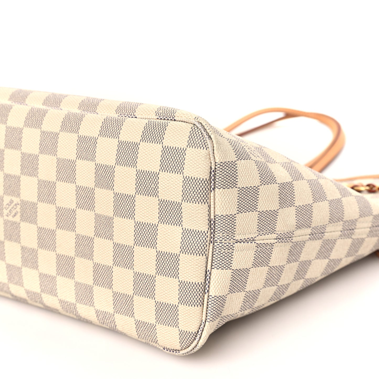 Damier Azur Neo Neverfull MM Rose Ballerine