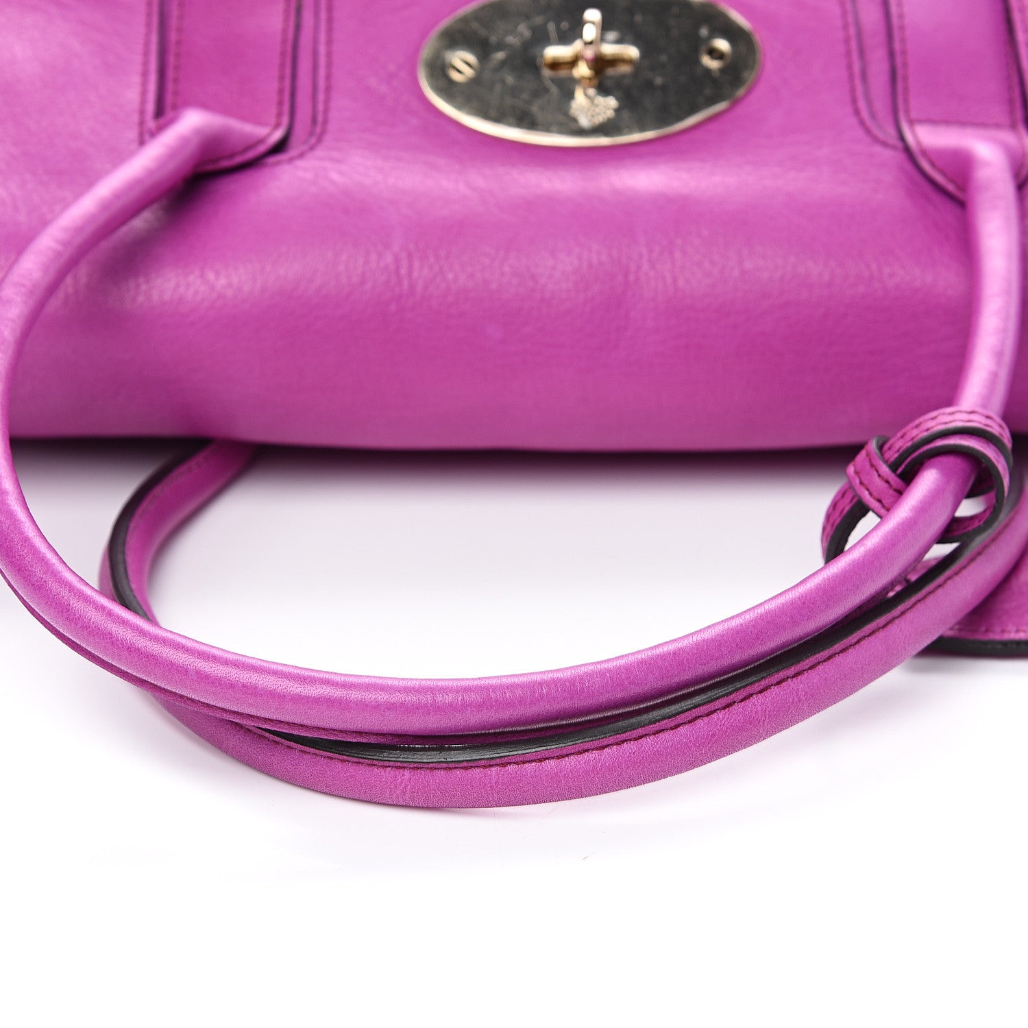 Mulberry Natural Leather Bayswater Violet 10 of 10