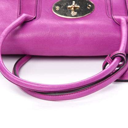 Mulberry Natural Leather Bayswater Violet 10 of 10