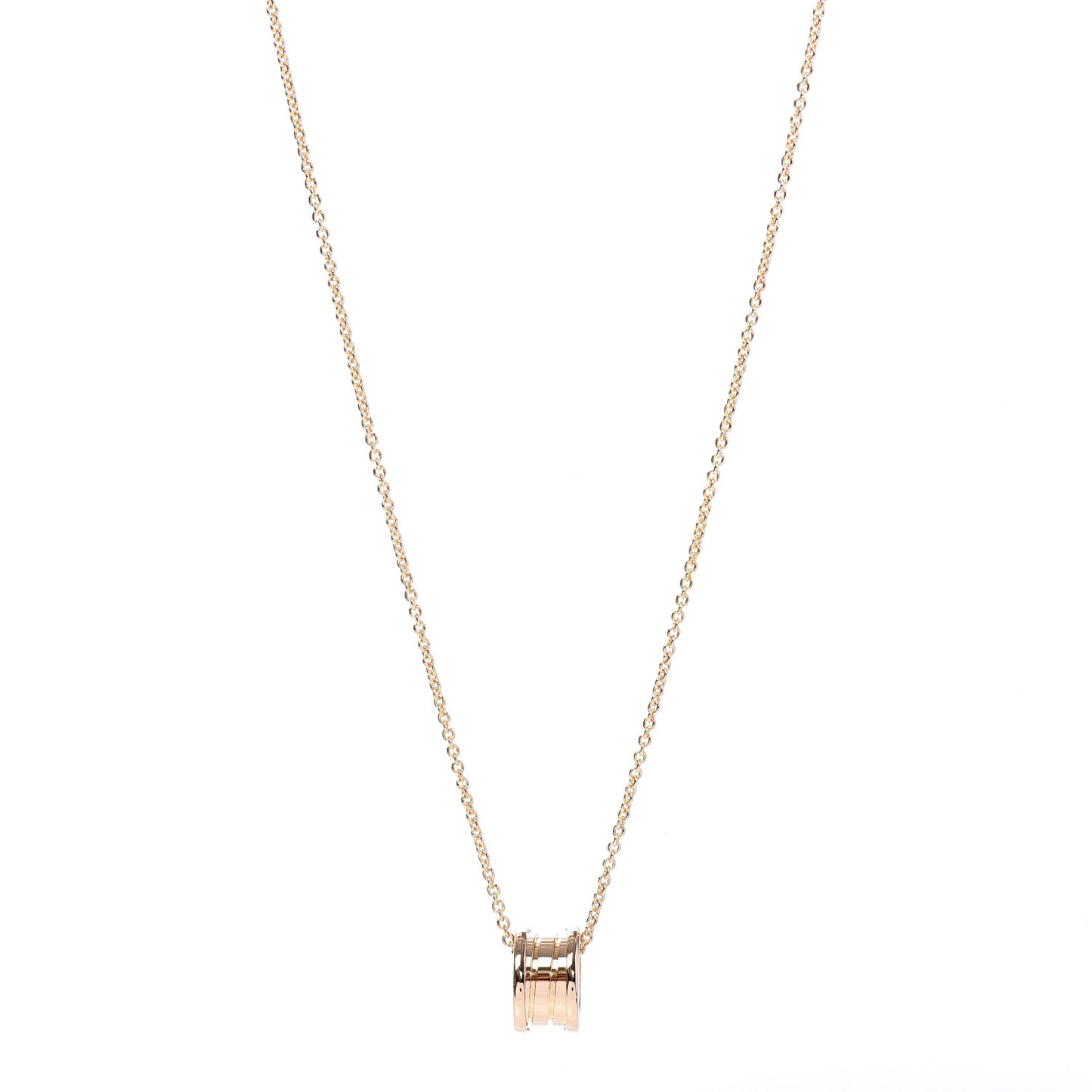 18K Rose Gold B.Zero1 Pendant Necklace