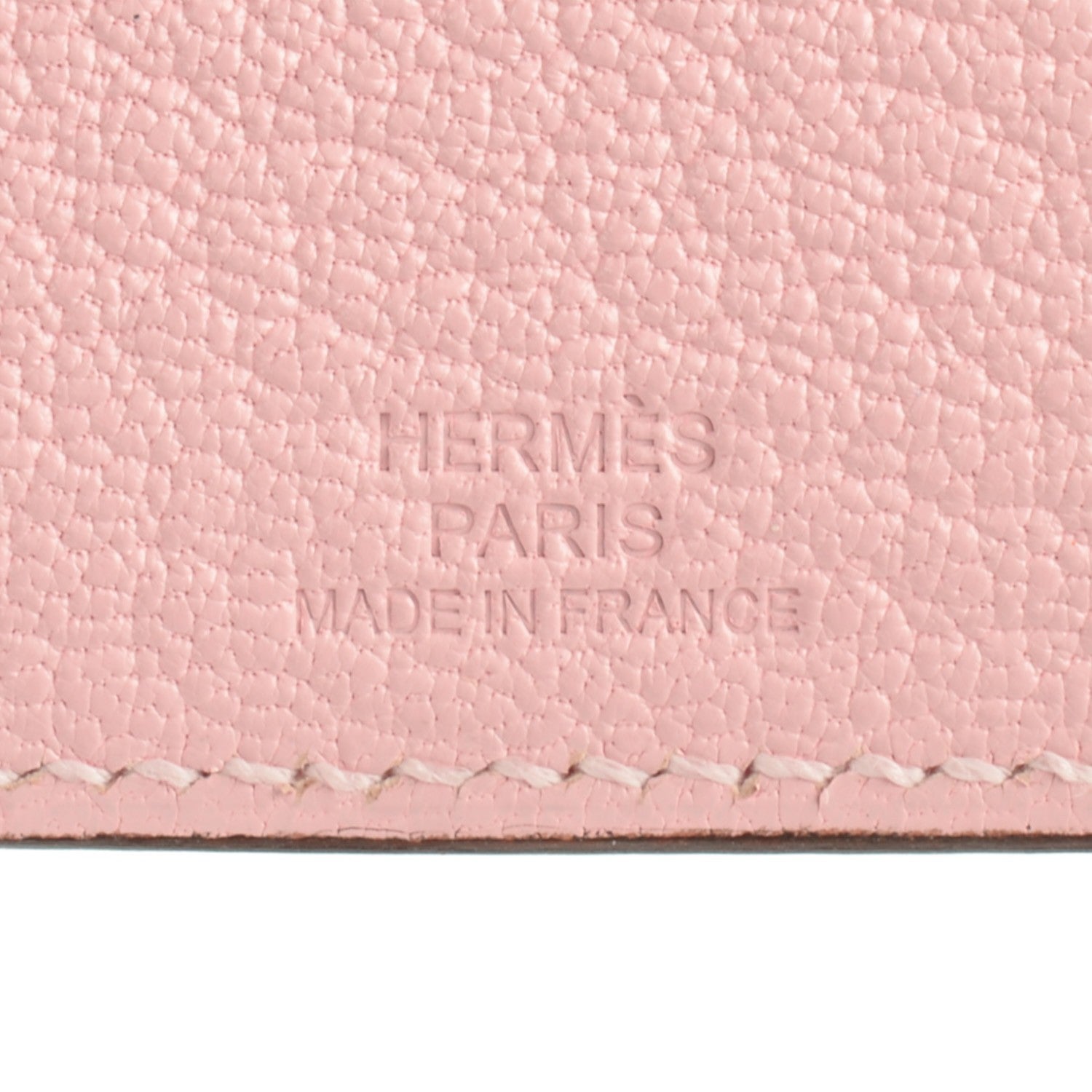 Hermes Chevre Mysore Tarmac PM Passport Holder Rose Sakura 4 of 11