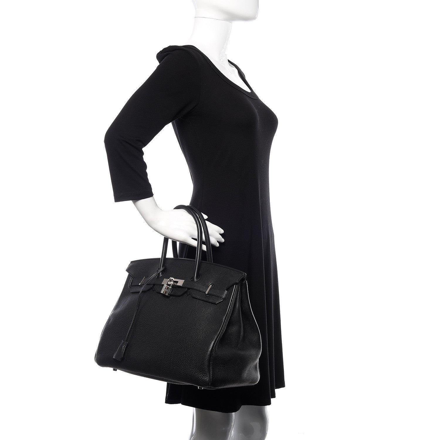 Hermes Togo Birkin 35 Black 2 of 34