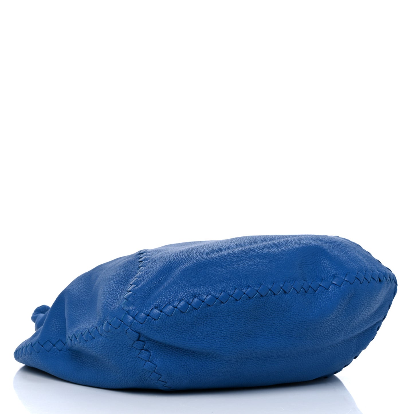 Cervo Deerskin Large Hobo Signal Blue