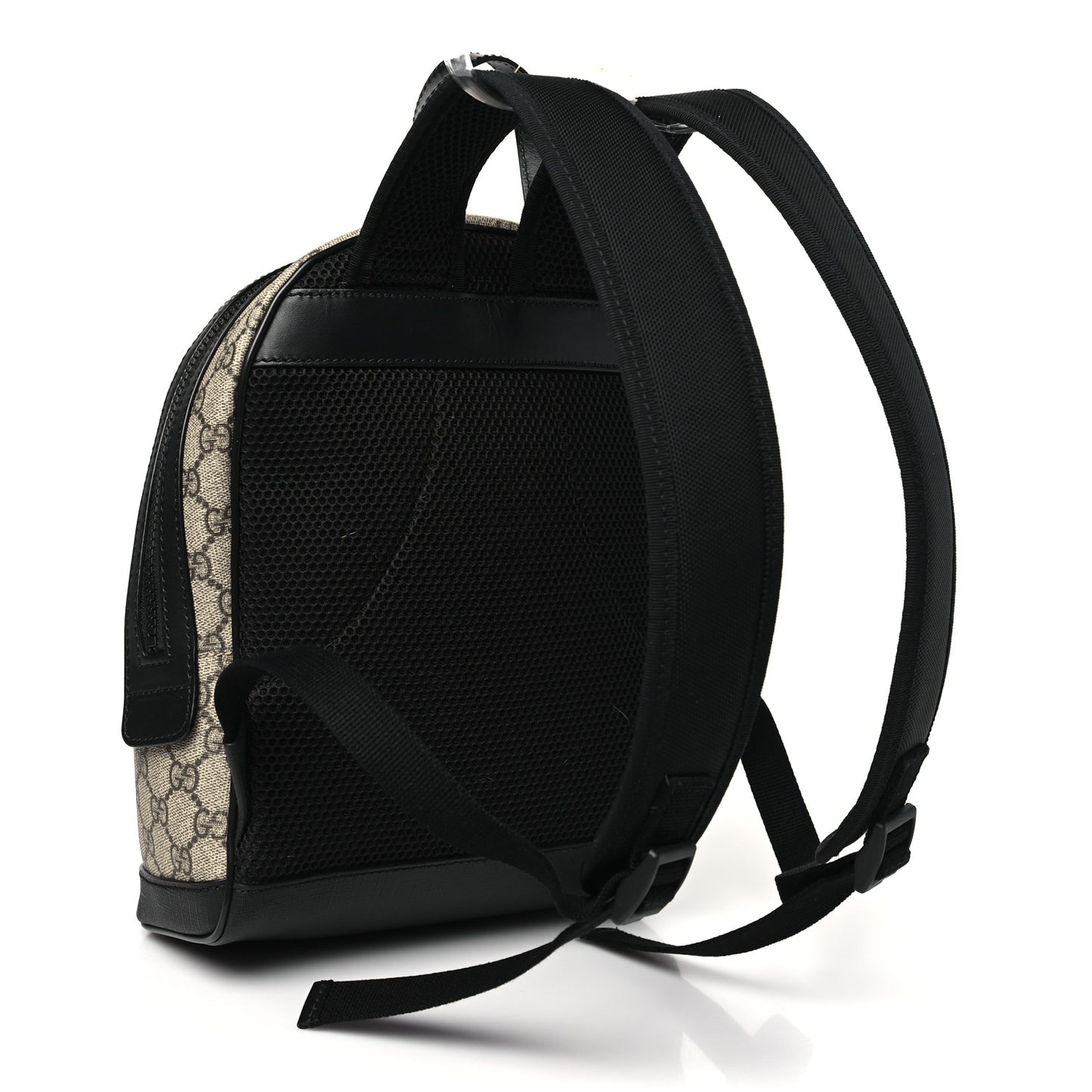 GG Supreme Monogram Small Eden Day Backpack Black