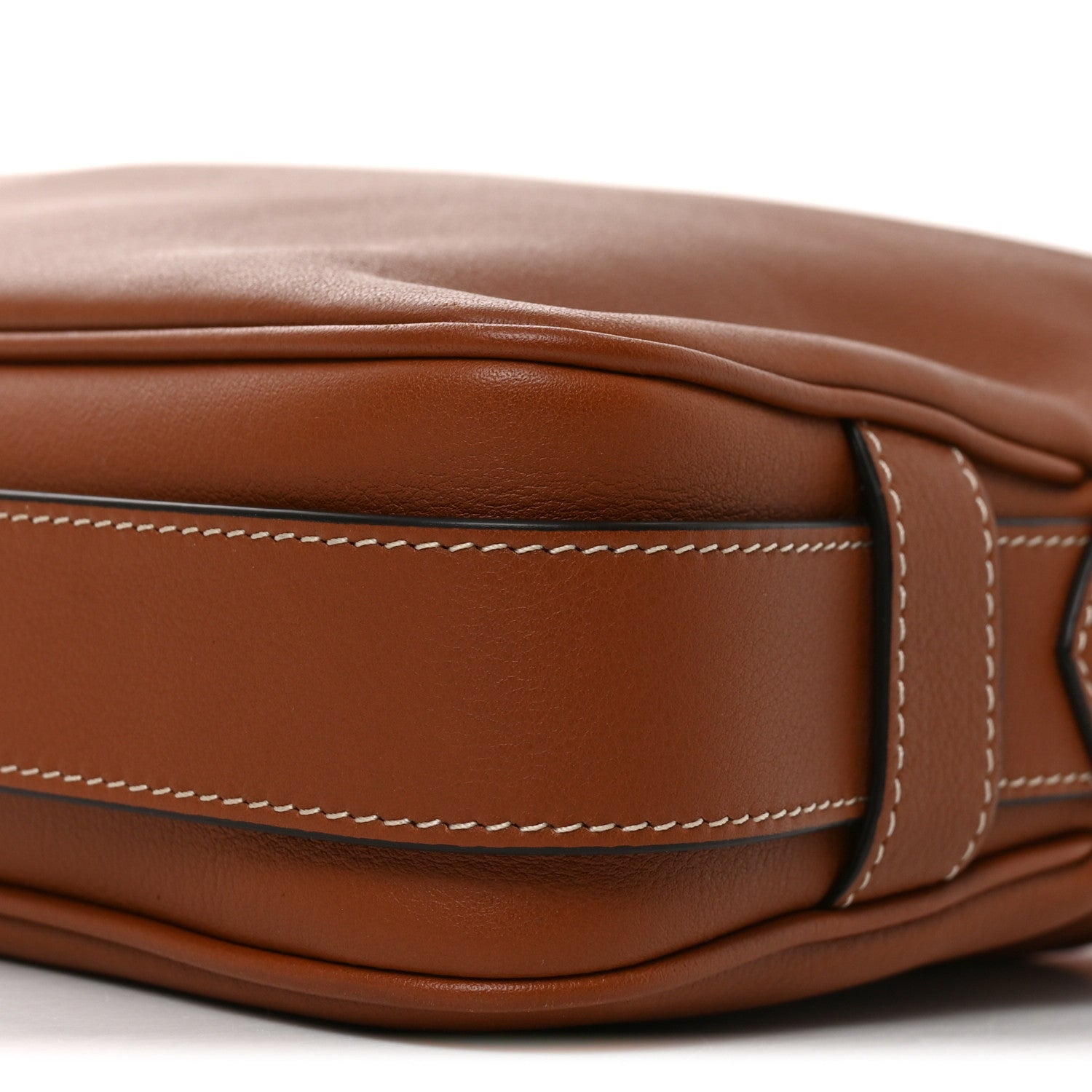 Celine Supple Calfskin Medium Romy Shoulder Bag Tan 1937983