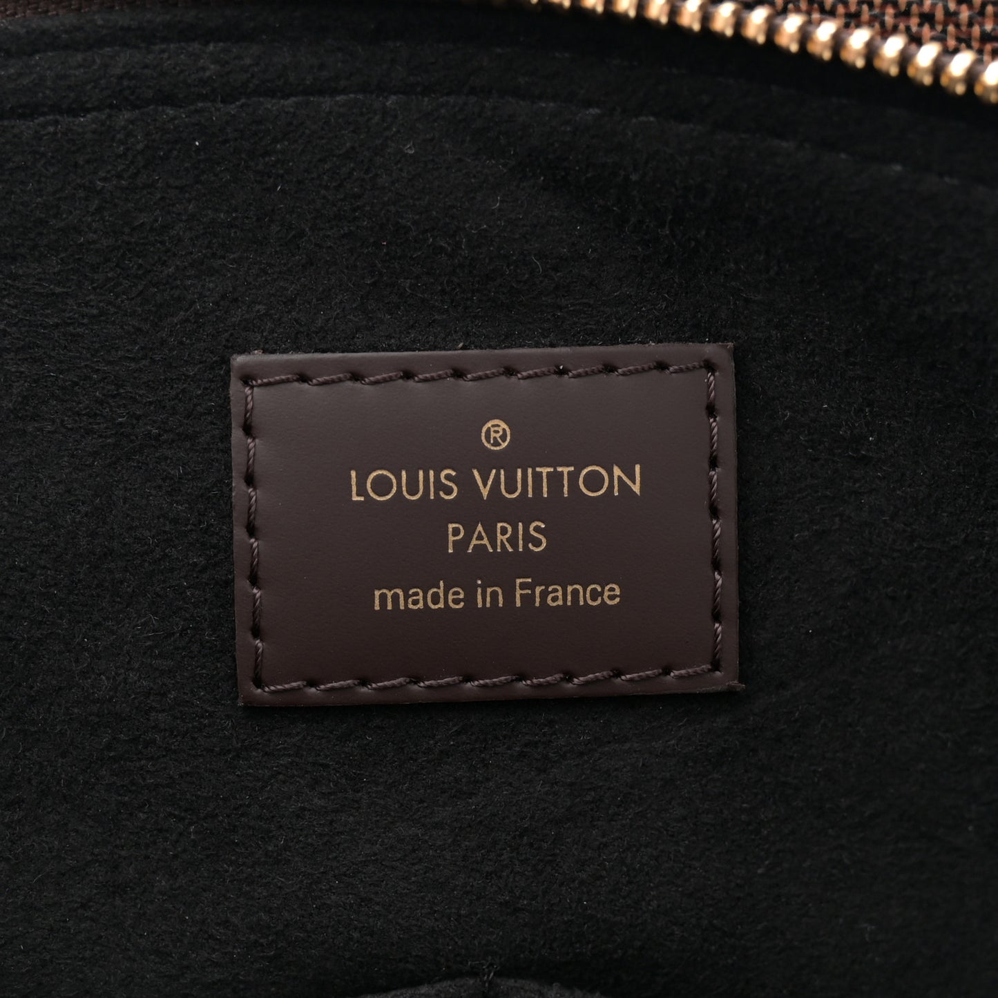 Cuir Taurillon Damier Ebene Normandy Black