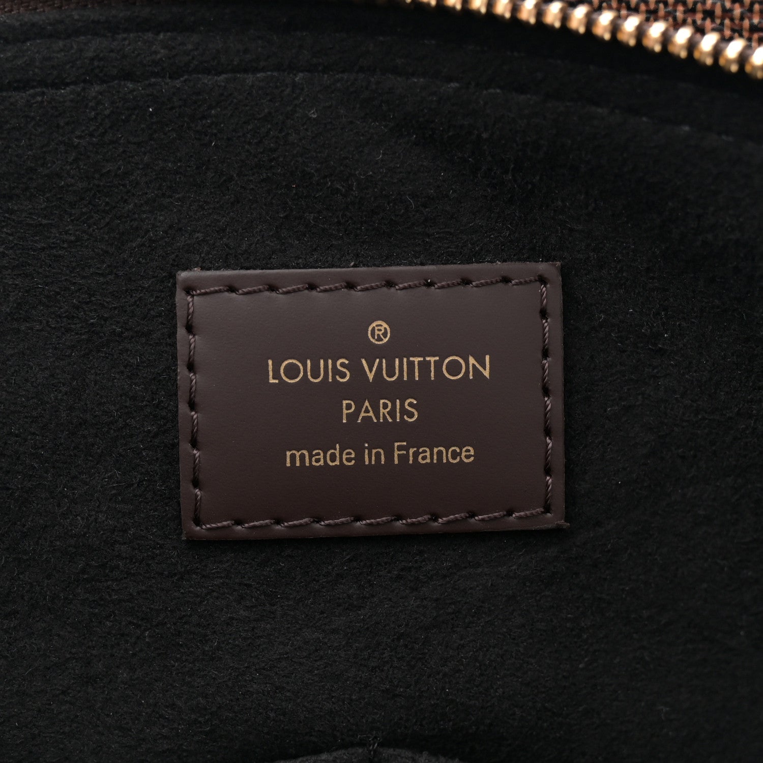 Louis Vuitton Cuir Taurillon Damier Ebene Normandy Black 6 of 13