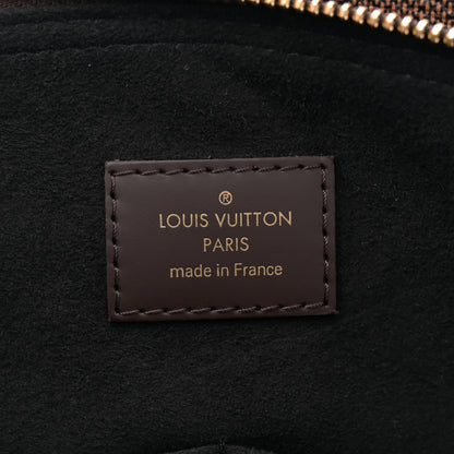 Louis Vuitton Cuir Taurillon Damier Ebene Normandy Black 6 of 13