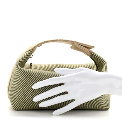 Hermes Wool Small Bride-A-Brac H Natte Pouch Vert Foret 2 of 8
