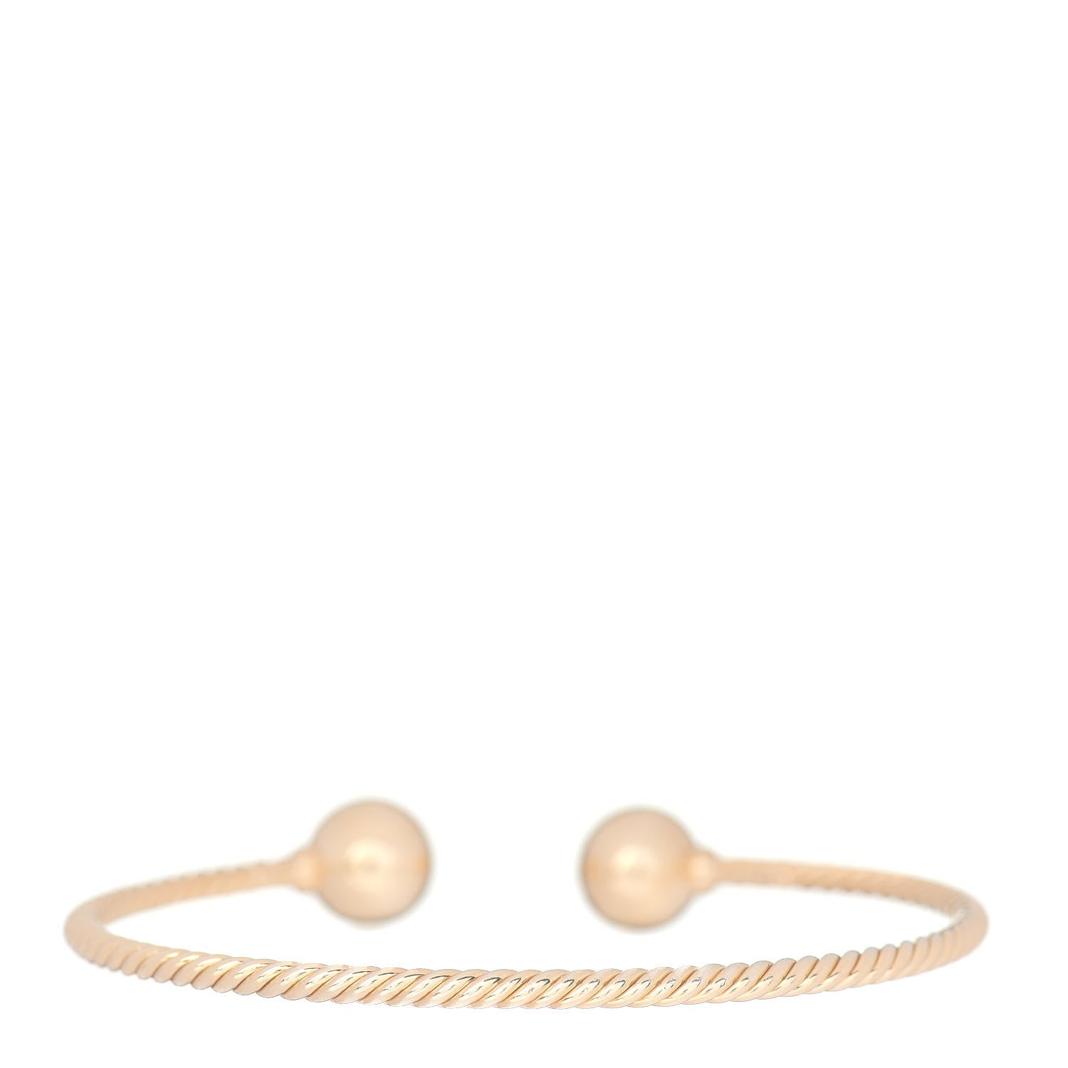David Yurman 18K Yellow Gold 10mm Solari Bracelet 3 of 4