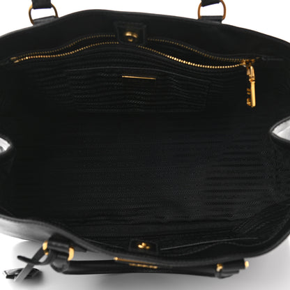 Prada Saffiano Lux Large Tote Black 5 of 10