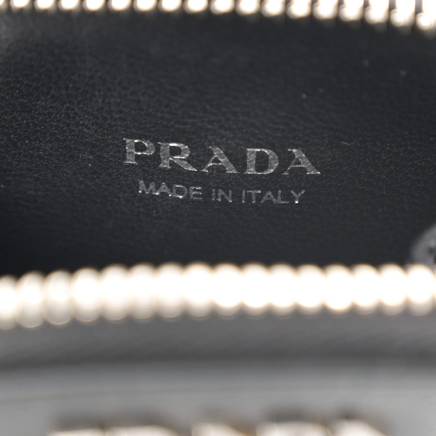 Prada Saffiano City Calf Mini Envelope Bag Black 9 of 12