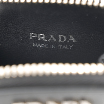 Prada Saffiano City Calf Mini Envelope Bag Black 9 of 12