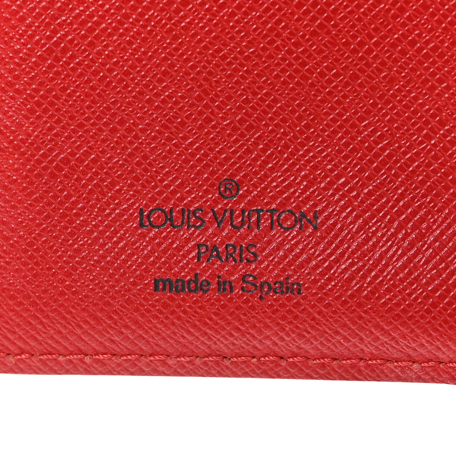 Louis Vuitton Epi Small Ring Agenda Cover Castillan Red 6 of 9