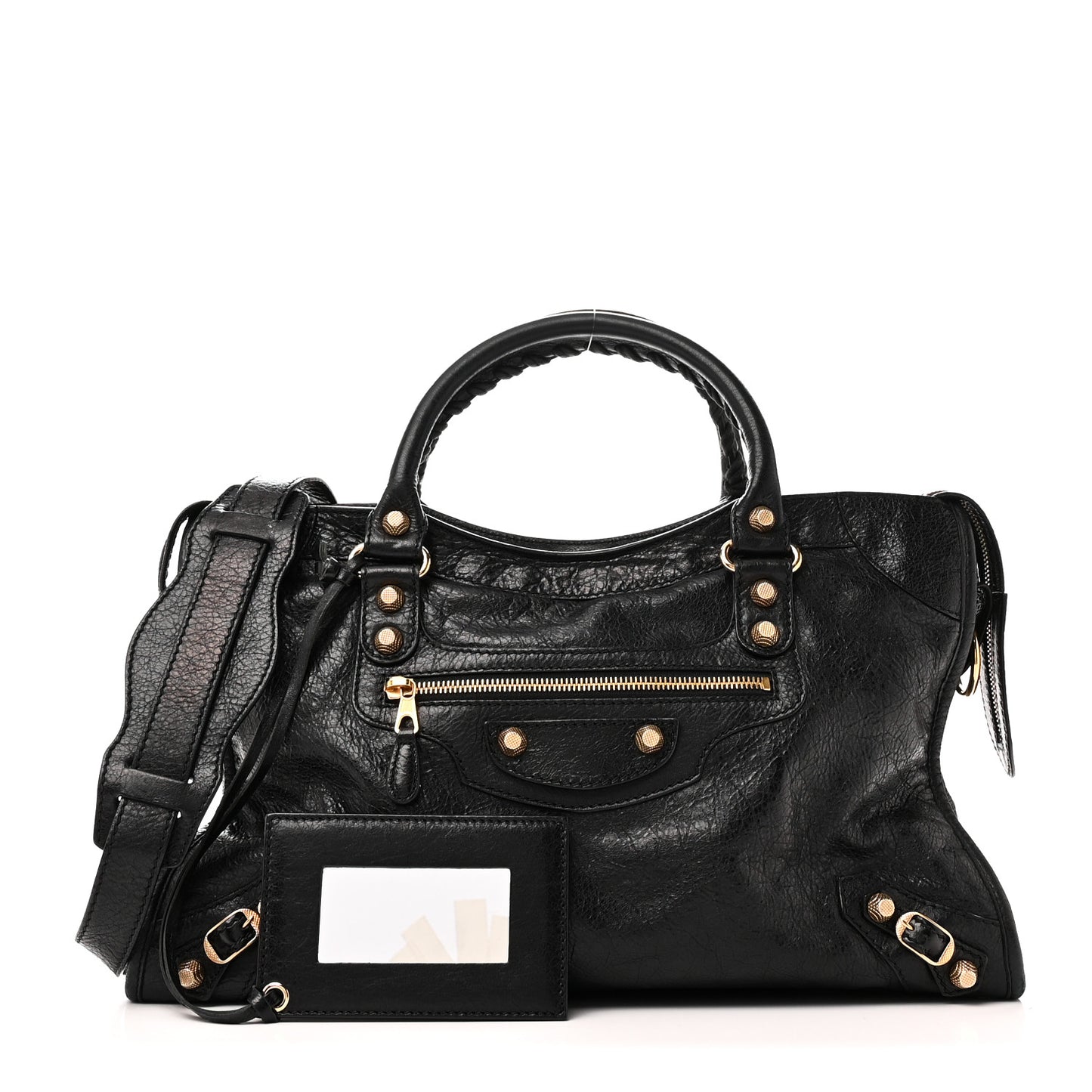 Agneau Giant 12 Gold Hardware City Black
