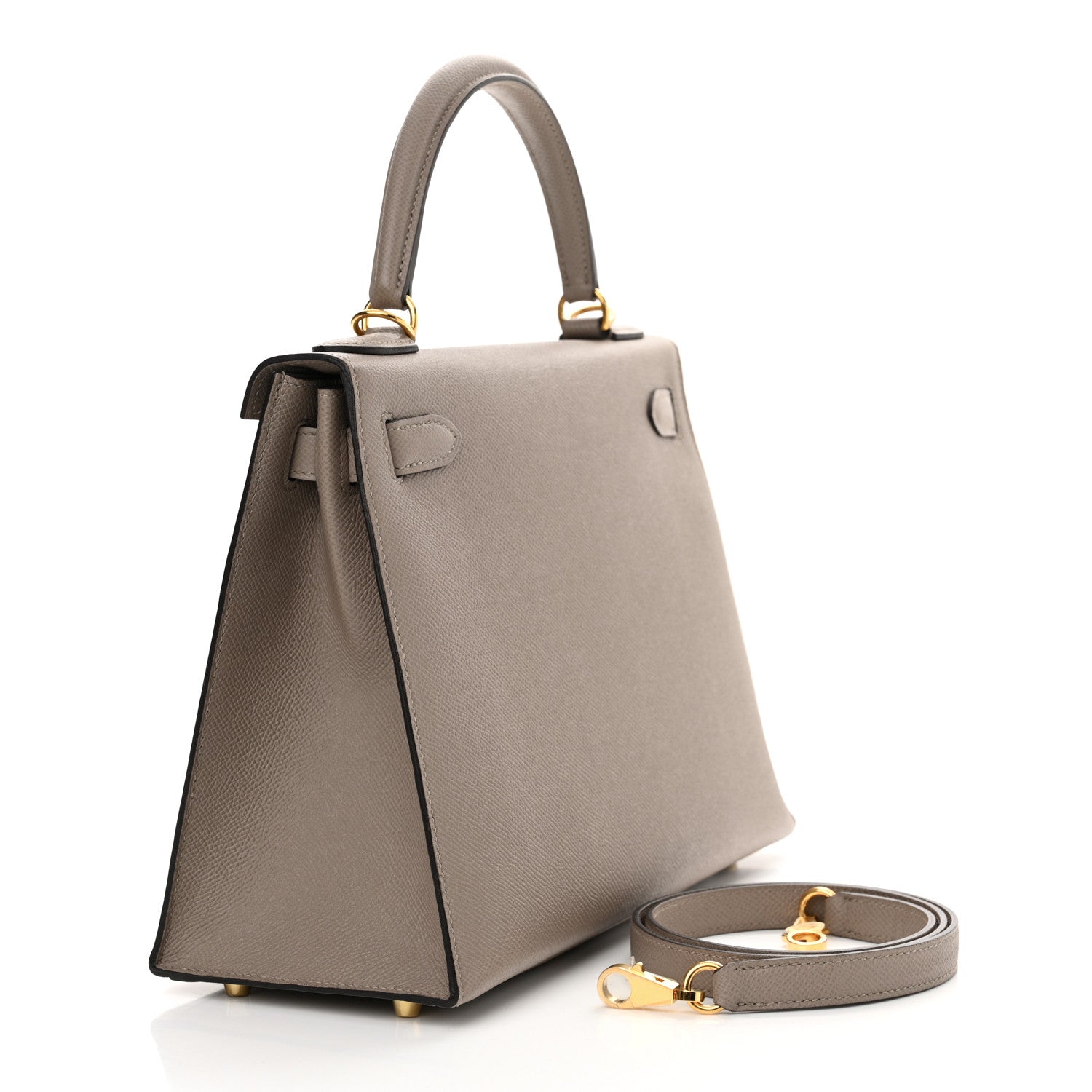 Hermes Epsom Kelly Sellier 28 Gris Asphalte 2 of 12