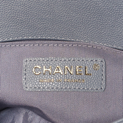 Chanel Caviar Quilted Small Boy Flap Grey 6 of 11
