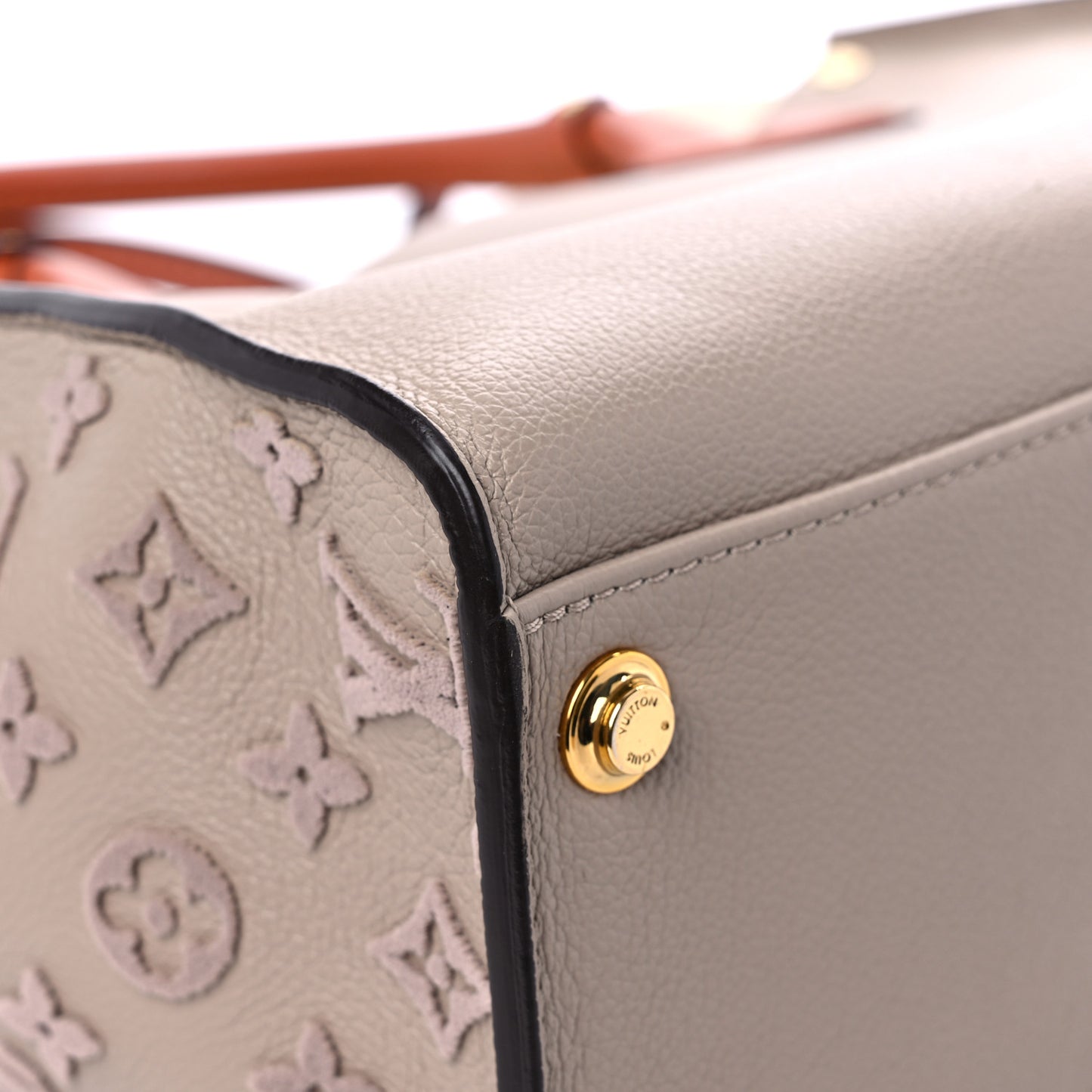 Calfskin Monogram Tufting On My Side Galet