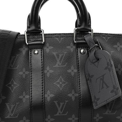 Louis Vuitton Reverse Monogram Eclipse Keepall Bandouliere 25 7 of 9