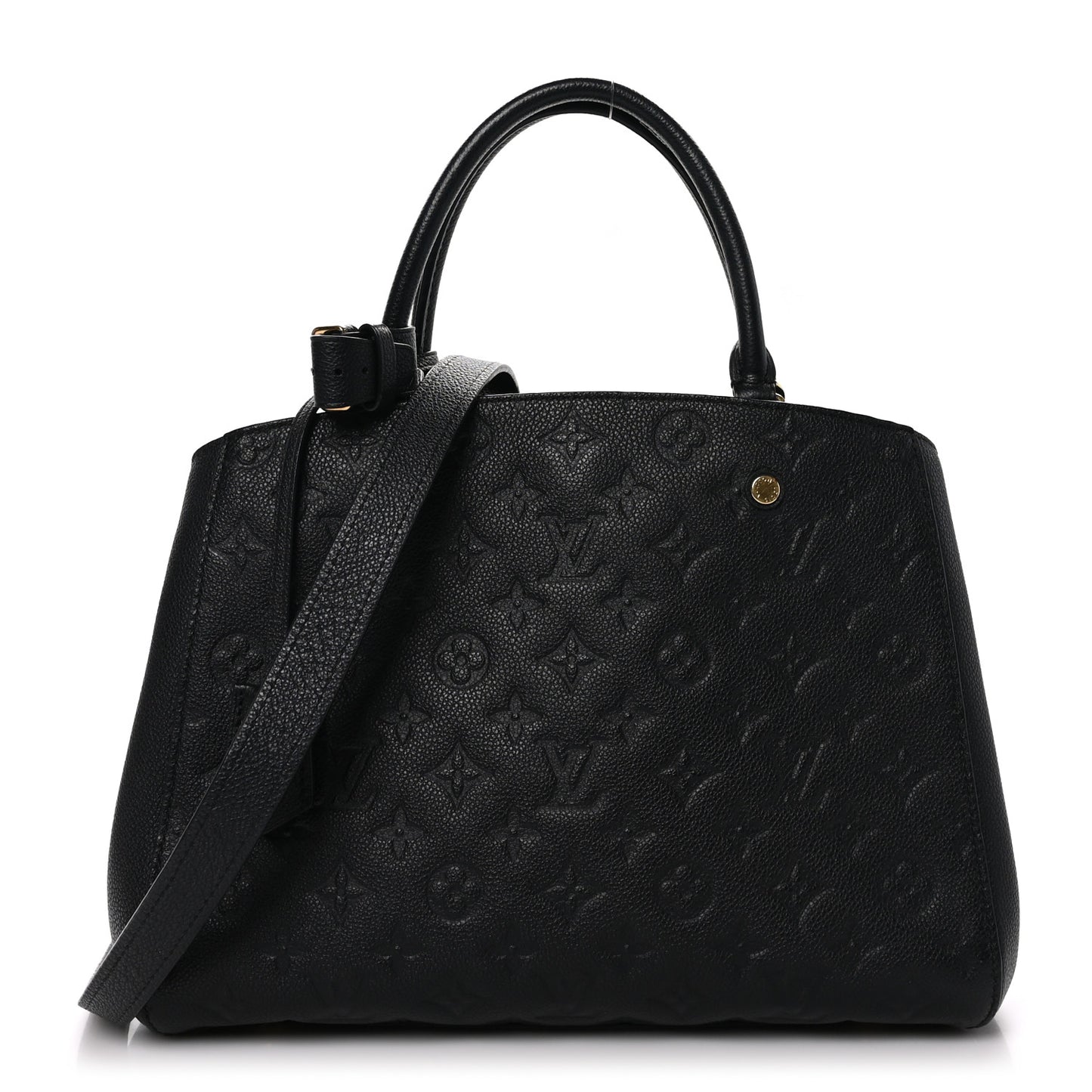 LOUIS VUITTON Empreinte Montaigne MM Black
