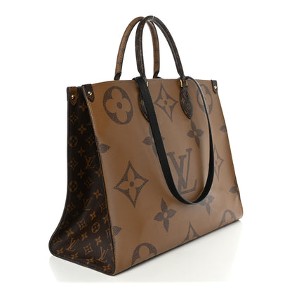 Louis Vuitton Reverse Monogram Giant Onthego GM 3 of 9