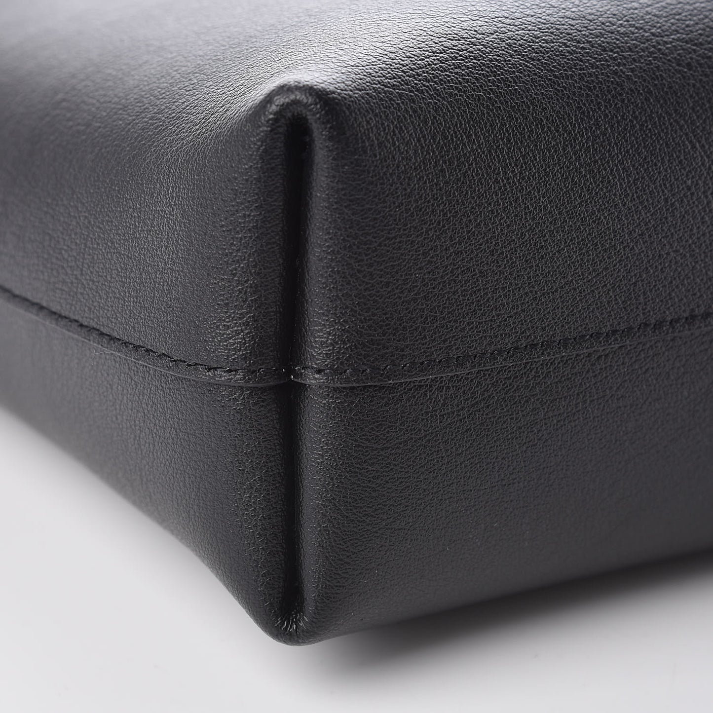 Calfskin Toy Shopping Tote Black