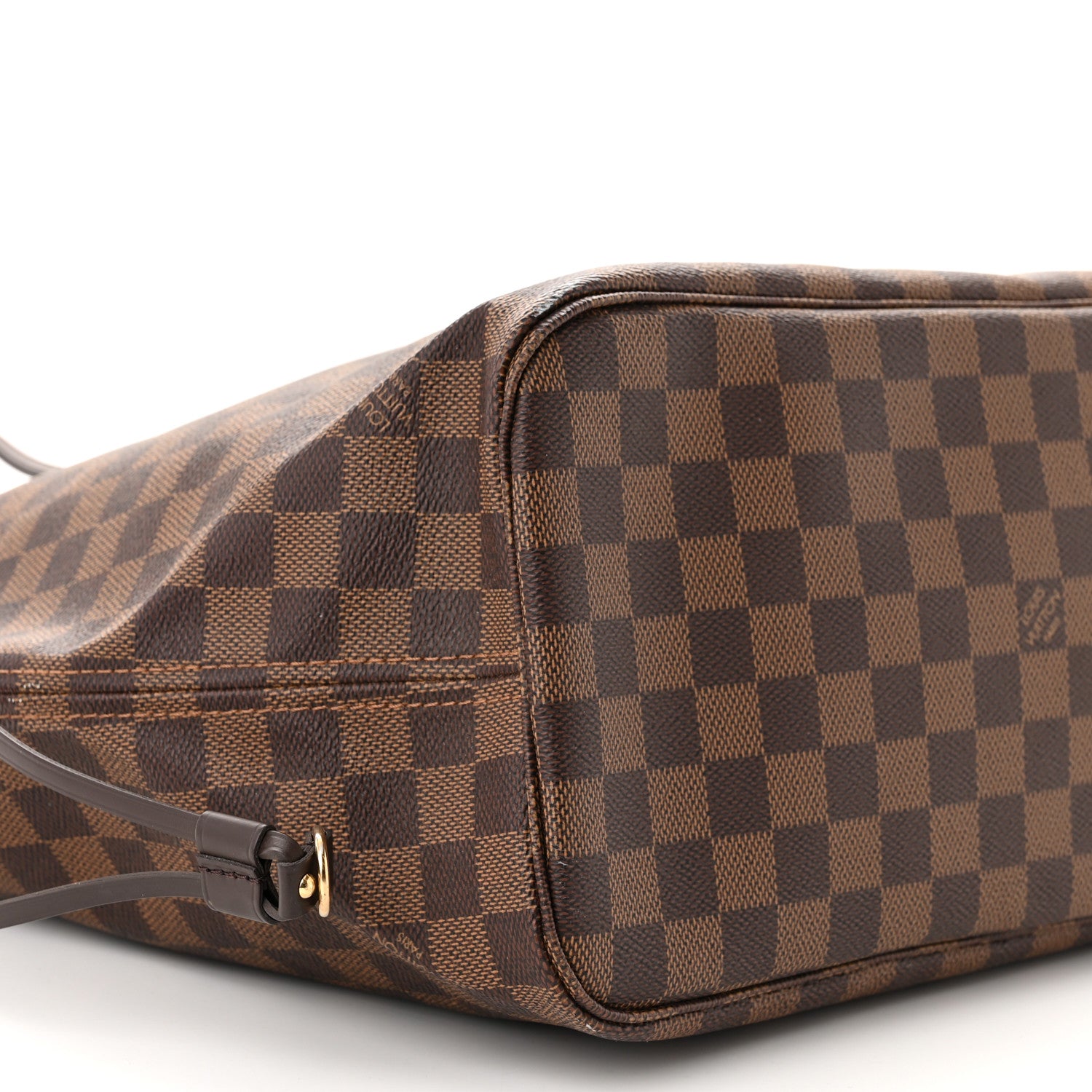 Louis Vuitton Damier Ebene Neo Neverfull MM Rose Ballerine 9 of 18