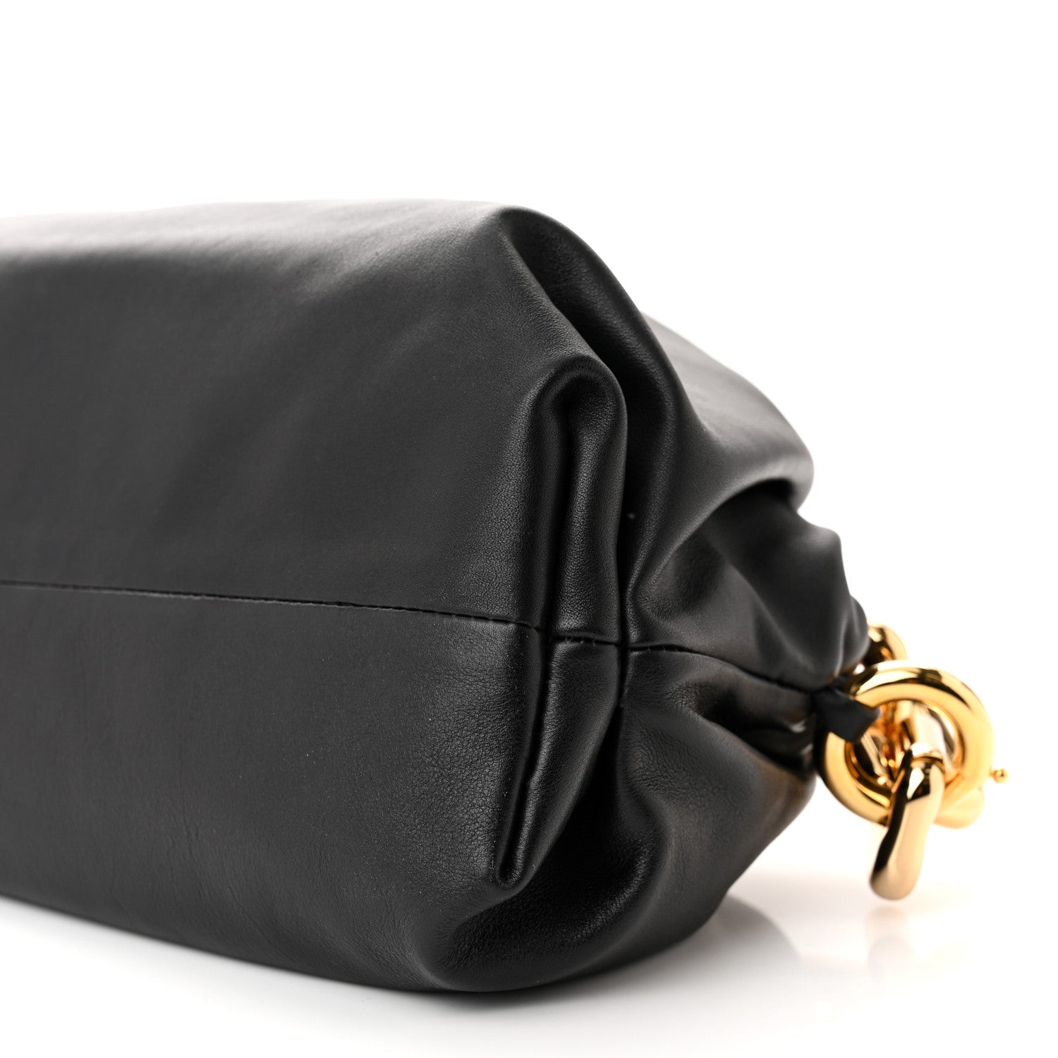 Bottega Veneta Calfskin The Pouch Chain Black 10 of 10