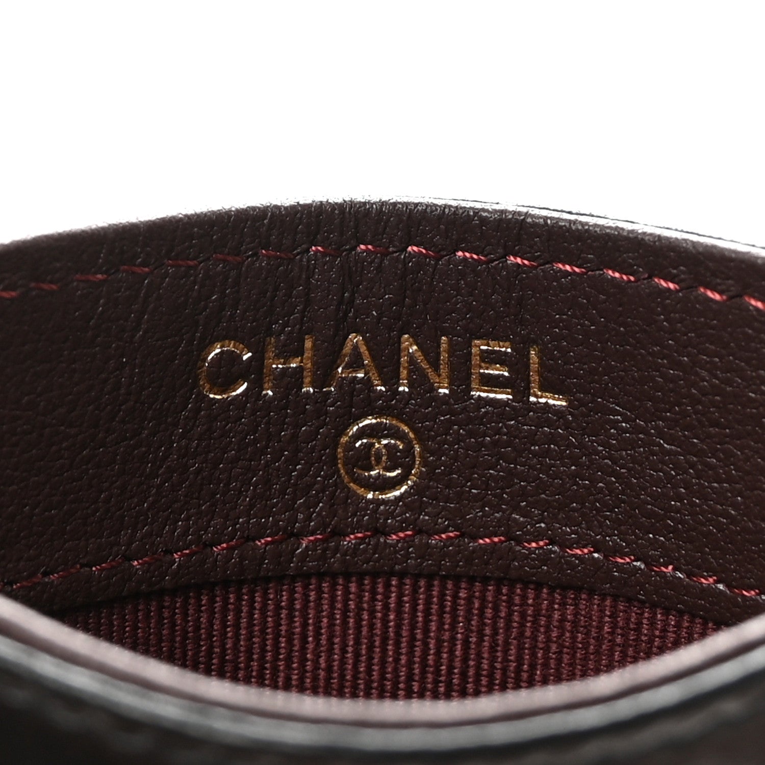 Chanel Lambskin Quilted Card Holder Black 6 of 9