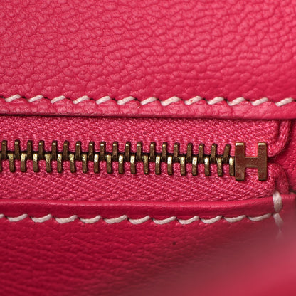 Hermes Epsom Birkin 35 Rose Tyrien 19 of 35