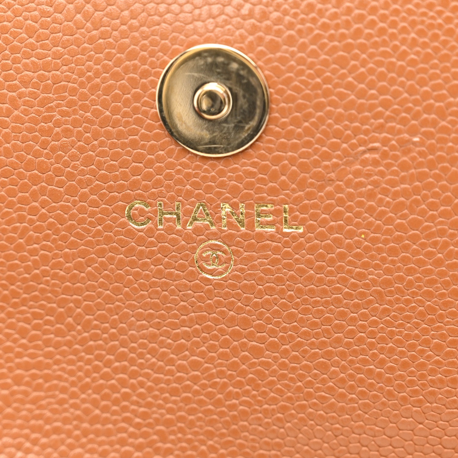 Chanel Caviar Quilted Business Affinity Clutch With Chain Flap Camel 6 of 11