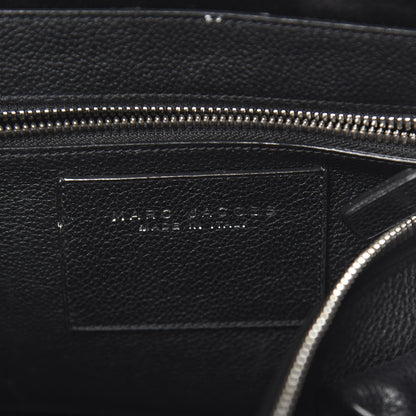 Marc Jacobs Textured Calfskin Medium Incognito Satchel Black 6 of 11