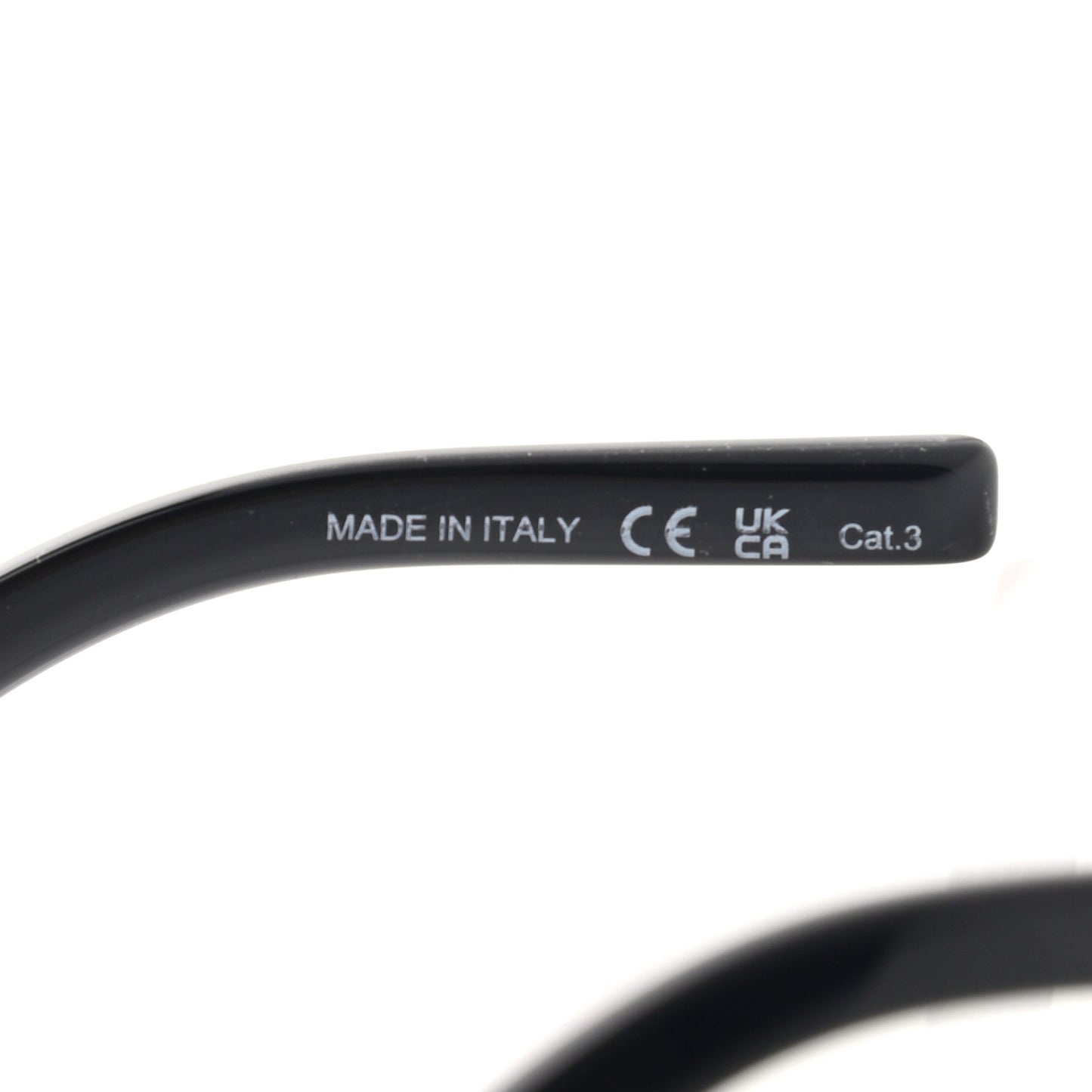 Acetate Mica Cat Eye Sunglasses SL 276 Black
