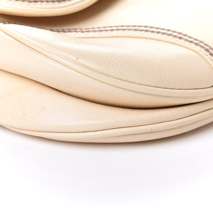 Christian Dior Grained Calfskin Saddle Bag Beige 16 of 19