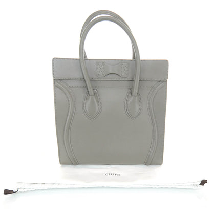 Celine Smooth Calfskin Mini Luggage Bag Taupe 4 of 11