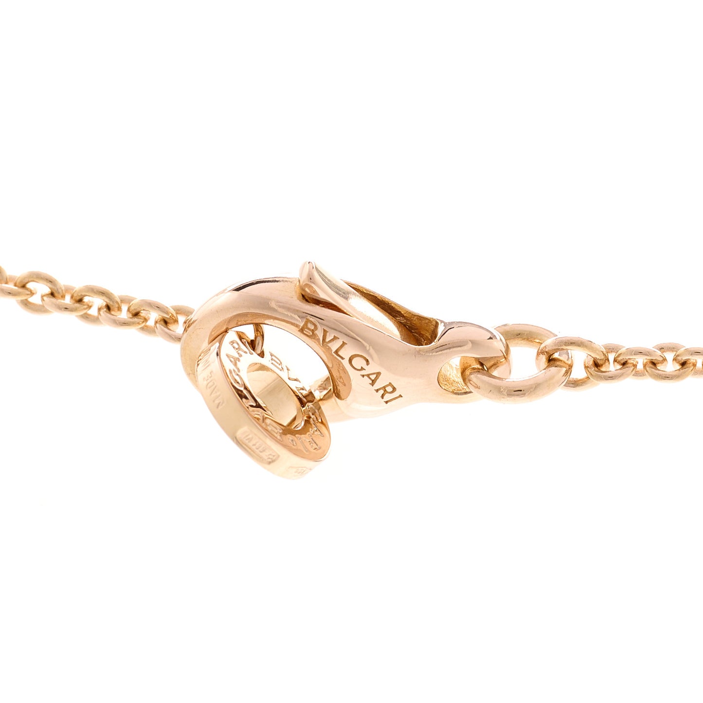 18K Rose Gold B.Zero1 Open Legends Pendant Necklace