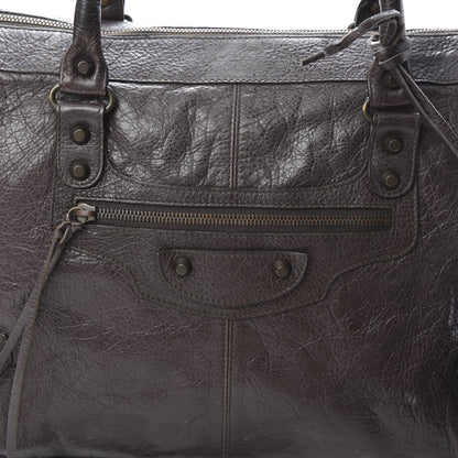 Balenciaga Agneau Classic Hardware Work Charbon 8 of 18