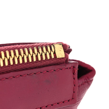 Bottega Veneta Nappa Maxi Intrecciato Padded Clutch Red 11 of 12