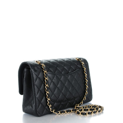 Chanel Caviar Quilted Medium Double Flap Black 3 of 8