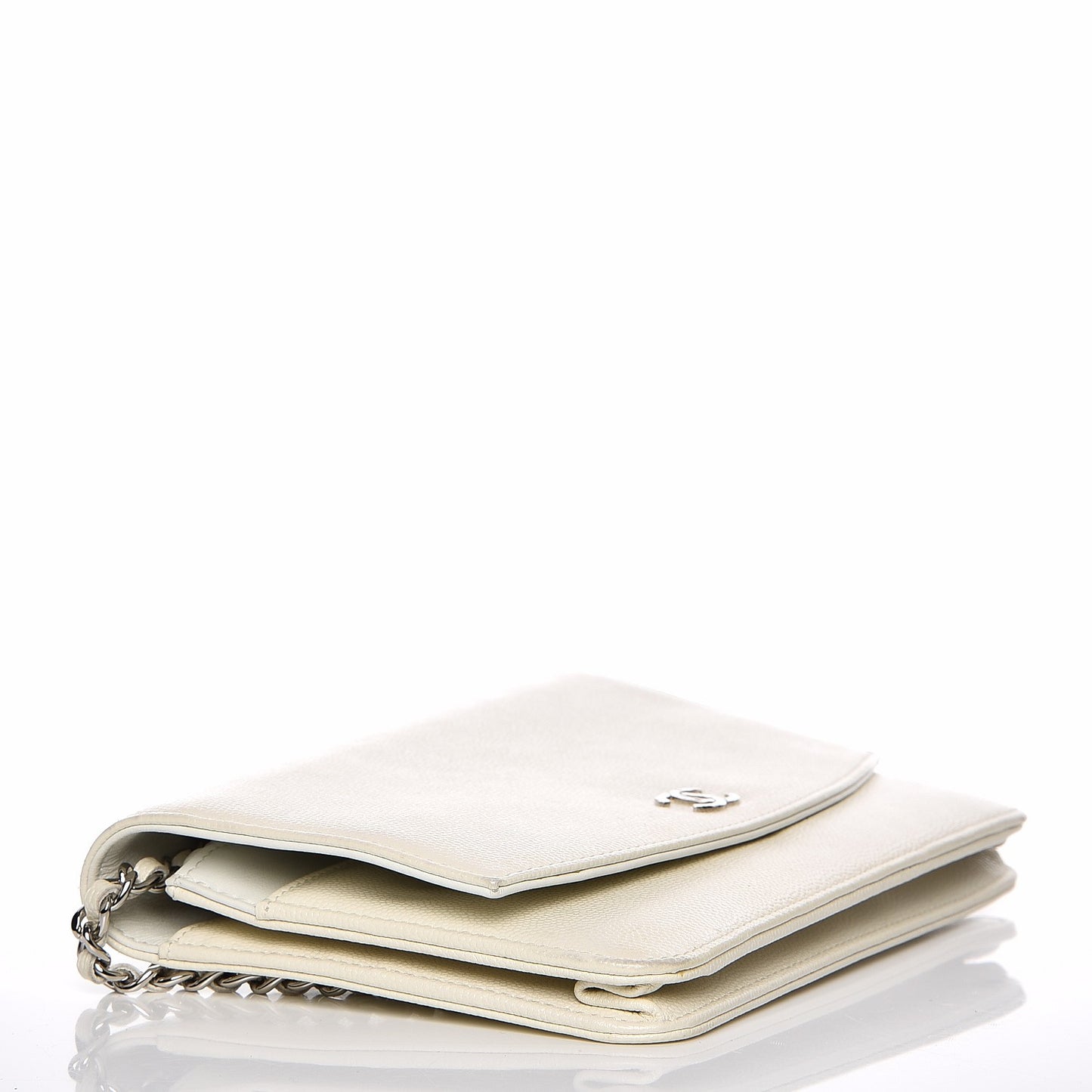 Caviar Sevruga Wallet On Chain WOC White