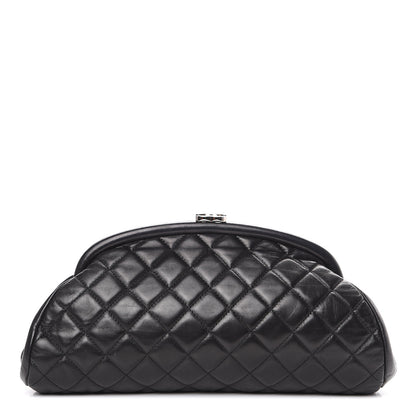 Chanel Lambskin Quilted Timeless Clutch Black 1 of 7