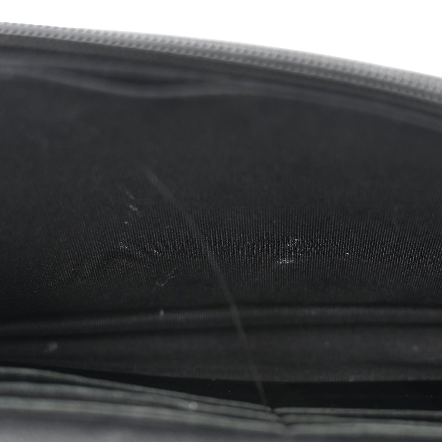 Patent Strass Wallet On Chain WOC Black