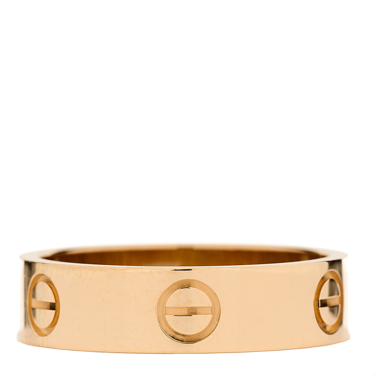 Cartier 18K Yellow Gold 5.5mm LOVE Ring 58 8.5 3 of 6