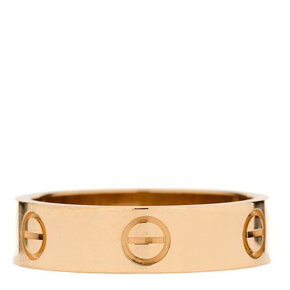 Cartier 18K Yellow Gold 5.5mm LOVE Ring 58 8.5 3 of 6