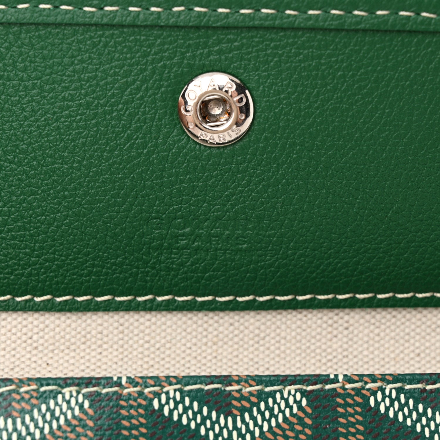 Goyard Goyardine Saint Louis PM Green 7 of 11