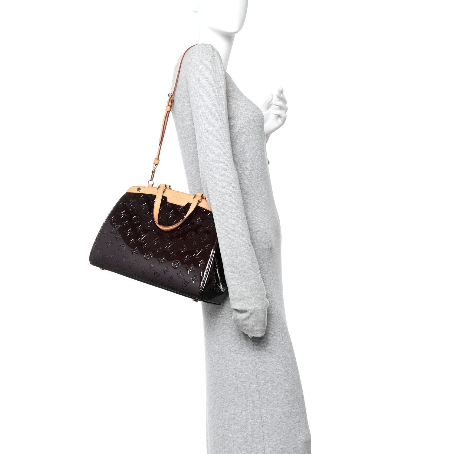 Louis Vuitton Vernis Brea MM Amarante 2 of 10